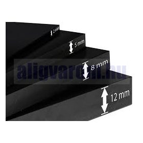   NBR 20x1200 mm olajálló sima gumilemez 20 mm vastag 120 cm széles tekercs méterenként rendelhető