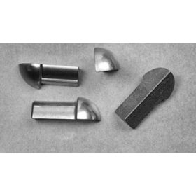   OX 12 mm Domború íves csempe élvédő Sarokelem rozsdamentes inox saválló acél