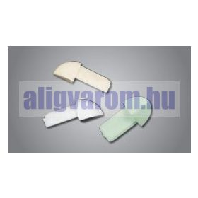   OX 6 mm Domború csempe élvédő sarokelem, 6 darabos csomag, válaszható színben, PP profil fehér negyed köríves