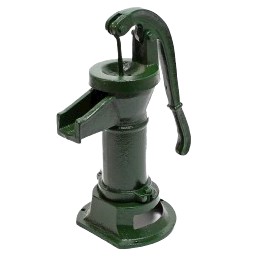 Nortonkút klasszikus öntöttvas kézi szivattyú 22 liter/perc 6 méter szívómélységű Norton kerti kút