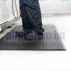 Orthomat Ribbed munkavédelmi szőnyeg szürke-sárga 1,2 m széles álláskönnyítő fáradtságcsökkentő csúszásgátló