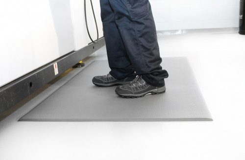 Orthomat standard munkavédelmi szőnyeg Szürke álláskönnyítő fáradtságcsökkentő csúszásgátló