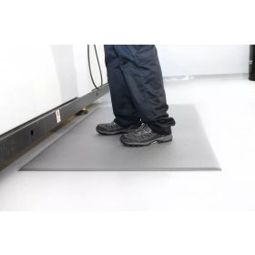   Orthomat standard munkavédelmi szőnyeg Szürke 0,9 m széles álláskönnyítő fáradtságcsökkentő csúszásgátló