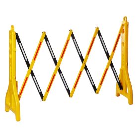   Műanyag összecsukható mobil kordon 2400x960 mm terelőkorlát S13