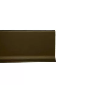   OX 60x2500 Bronz barna fém padlószegély eloxált szálcsiszolt alumínium ragasztható vékony  2500 mm 2,5 méteres szál