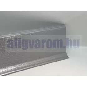 Padlószegély SOFT külső sarok ezüst műanyag