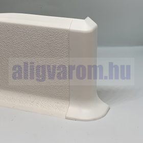 Padlószegély SOFT végzáró ezüst műanyag