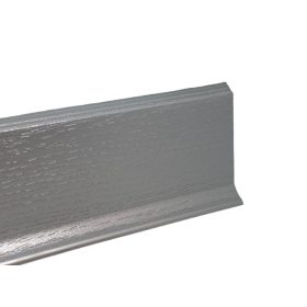 Padlószegély SOFT ezüst műanyag ragasztható vékony 2,5 méteres szál