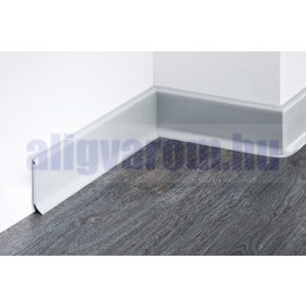 Padlószegély SOFT ezüst műanyag ragasztható vékony 2,5 méteres szál