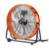  Ipari dobventilátor 8700 CFM teljesítménnyel – 3 sebességfokozat, 2 órás időzítővel, 360°-ban forgatható, 145 W teljesítmény, könnyen mozgatható kivitel