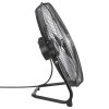 Ipari padló- és fali ventilátor 508 mm-es lapátátmérővel – 4800 CFM légszállítás, 3 fokozat, 360°-ban dönthető, 72 W teljesítmény, alacsony zajszinttel