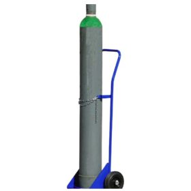   Gázpalack szállító molnárkocsi palackszállító kocsi 40 liter 37,5 kg CO2 oxigén, argon ipari hegesztőpalack számára 