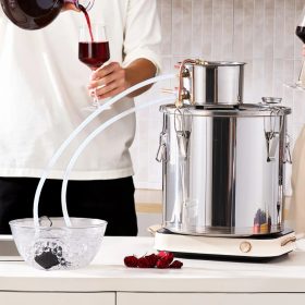   Pálinkafőző 30 liter rozsdamentes acél alkohollepárló rézspirállal otthoni párlatkészítéshez