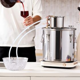   Pálinkafőző 30 literes lepárló rozsdamentes acél alkohol desztilláló rézspirállal otthoni párlatkészítéshez