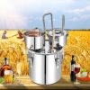 Alkohol lepárló 50L alkohol desztilláló rozsdamentes acél pálinkafőző