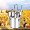 Alkohol lepárló 50L alkohol desztilláló rozsdamentes acél pálinkafőző