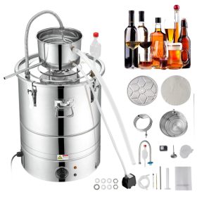  Lepárló 50L alkohol desztilláló berendezés 2800W rozsdamentes acél pálinkafőző, automatikus hűtéssel