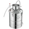 Lepárló 50L alkohol desztilláló berendezés 2800W rozsdamentes acél pálinkafőző, automatikus hűtéssel