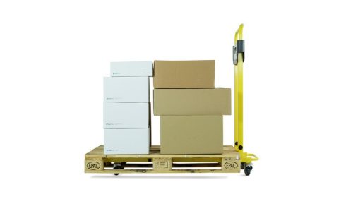 Pallea Basic raklapmozgató zseniálisan egyszerű és nagyszerű 400 kg teherbírás csak 22 kg 1200 mm vi
