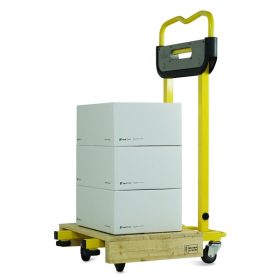   Pallea Comfort raklapmozgató zseniálisan egyszerű és nagyszerű 400 kg teherbírás csak 19 kg 600 mm villa Könnyű raklapmozgató, raklapemelő béka