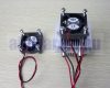 2 db TEC1-12706 Peltierhez vízhűtő készlet 12V 15A 144W dupla fűtő-hűtő elem dupla ventilátoros hűtéssel