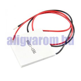  TEC1-12705 Peltier termoelektromos elem 40x40mm 12V 45W hűtő - fűtő elem