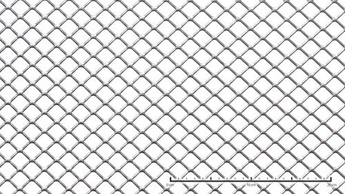 Perforált lemez acél 1250x2500 mm tábla 30 x 23 mm lyuk négyzet alakú osztással 78%-os áteresztő felülettel 