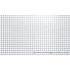   Perforált lemez acél 1000x2000x1,5 mm tábla 10x10 mm lyuk hálós osztással Szabad áteresztő felület: 69%