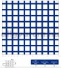 Perforált lemez acél 1000x2000x1,5 mm tábla 15x15 mm lyuk hálós osztással Szabad áteresztő felület: 56%