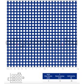   Perforált lemez acél 1000x2000x1,5 mm tábla 5x5 mm lyuk hálós osztással Szabad áteresztő felület: 39%