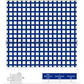 Perforált lemez acél 1000x2000x2 mm tábla 8x8 mm lyuk hálós osztással 