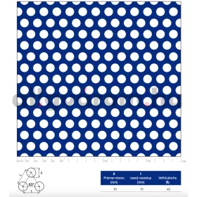 Perforált lemez acél 1000x2000x2 mm tábla 10 mm lyuk kör alakú osztással 40%-os áteresztő felület
