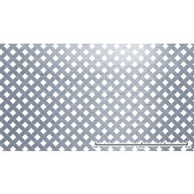   Perforált lemez 1000x2000x1 mm acél tábla 10x10 mm lyuk díszítő perforált lemez Szabad áteresztő felület: 29%