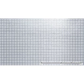 Perforált lemez rozsdamentes acél 1000x2000mm tábla 5x5 mm lyuk hálós osztással