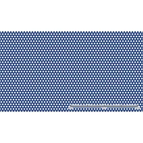 Perforált lemez rozsdamentes 1000x2000x1mm tábla 5 mm lyuk Körlyukasztás átlós osztással
