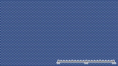 Perforált lemez horganyzott 974x1705x0,75mm tábla 2,5 mm lyuk Körlyukasztás átlós osztással Szabad áteresztő felület: 25%