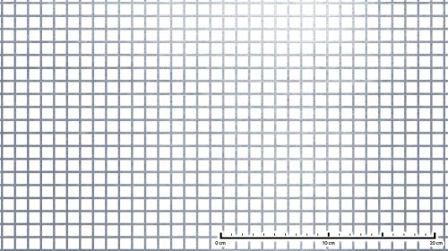 Perforált lemez horganyzott 1250x2500x1 mm tábla 10 mm szögletes négyzetes lyuk Szabad áteresztő felület: 69% 