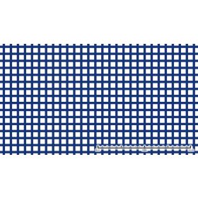   Perforált lemez Alumínium 1000x2000mm tábla 10x10 mm lyuk hálós osztással Szabad áteresztő felület: 445%