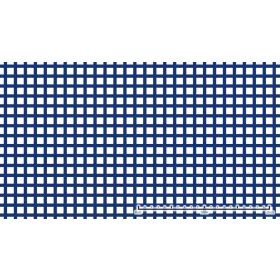 Perforált lemez Alumínium acél 1000x2000mm tábla 10x10 mm lyuk hálós osztással