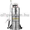 Kézi permetező 12L rozsdamentes permetező szivattyú kerti permetező vállpántokkal