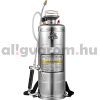 Kézi permetező 12L rozsdamentes permetező szivattyú kerti permetező vállpántokkal