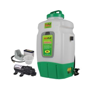   Háti permetező 20 literes tartállyal 58 cm csővel 12V akkumulátorral nagynyomású szivattyúval