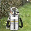 Kézi permetező 6L rozsdamentes permetező szivattyú kerti permetező vállpántokkal