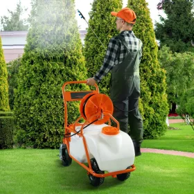 Elektromos permetezőgép 60 literes permetező kocsi 0–6,2 bar nyomás