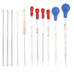   Pipetta készlet, folyadék adagoló 10 darabos készlet ml jelöléssel 