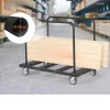 Lapszállító kocsi anyagszállító kocsi 816 kg teherbírású, 115x74 cm-es rakfelülettel