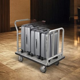   Szállodai poggyászkocsi 340 kg platform kocsi 1080x640x980 mm