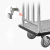Szállodai poggyászkocsi 340 kg platform kocsi 1080x640x980 mm