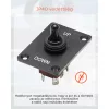 Polaritásváltó kapcsoló 6 pólusú billenőkapcsoló,  pillanatkapcsoló DC 12 V/30 A AC 250 V/15 A