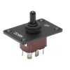 Polaritásváltó kapcsoló 6 pólusú billenőkapcsoló,  pillanatkapcsoló DC 12 V/30 A AC 250 V/15 A